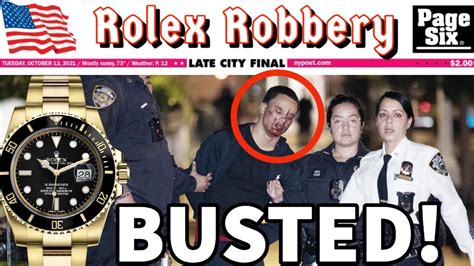 rolex thieves|rolex robbery.